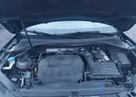 2018 Volkswagen Tiguan 2.0T Se/2.0T Sel из США, поврежденный, VIN 3VV3B7AX7JM089299